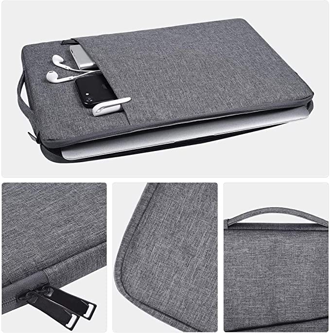 Laptop Bag Sleeve Case Cover Pouch  With Charger Pouch of 15.6 Inch