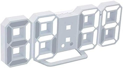 3D LED Digital Wall Clock for Home