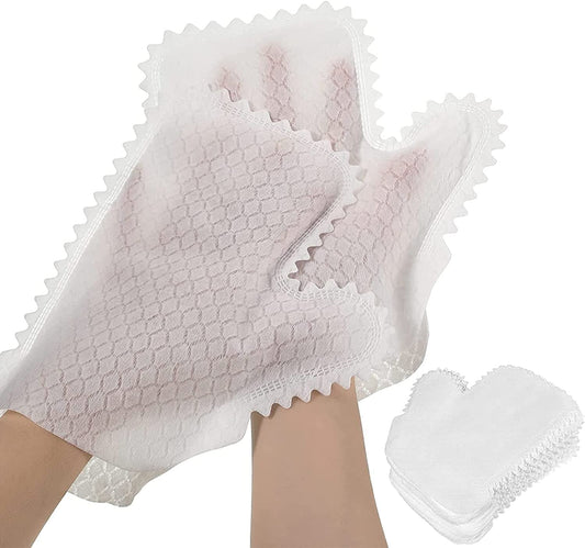 Microfiber Cloths cleaning gloves Dust Wipes  Pet Hair Cleaning & Dual-Sided Disposable Dusting Gloves ( PACK OF 10 )