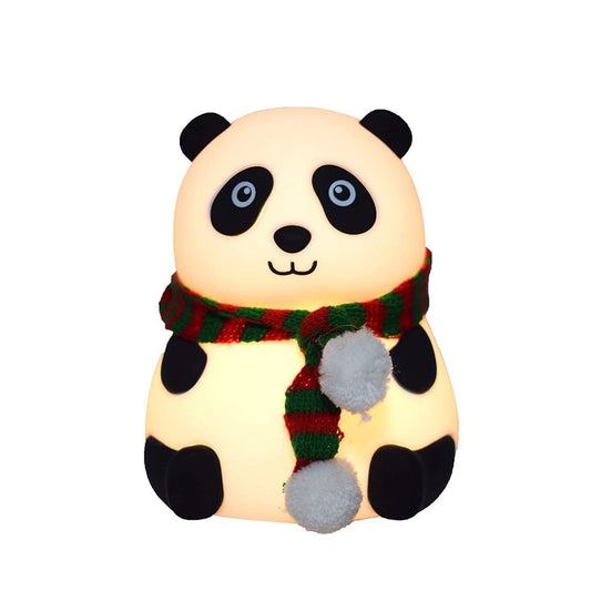 Cute Panda Night Light for Kids, Girls Valentine Day Gift