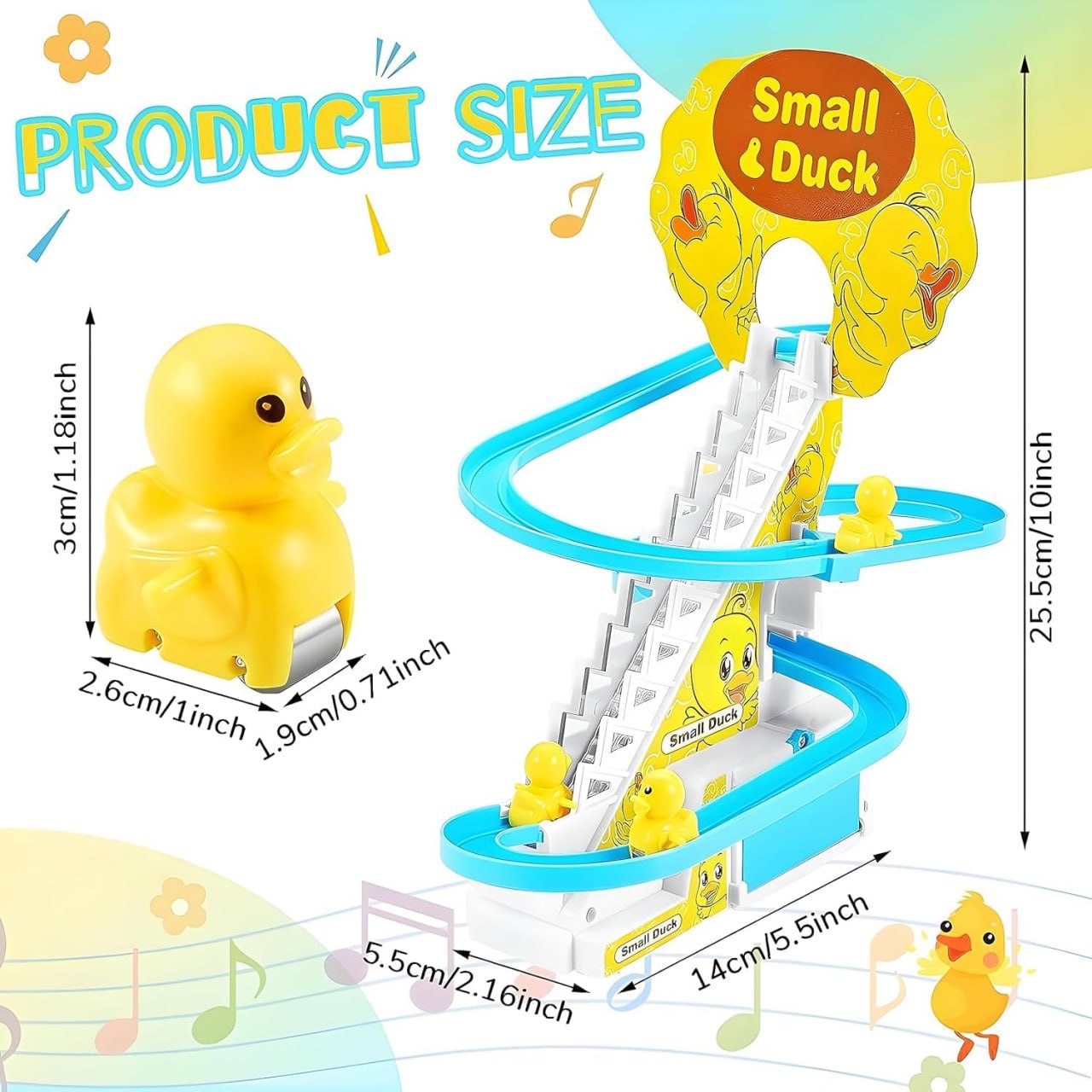 Small Duck Track Toy For Kids ( 3 pcs ) Ducks